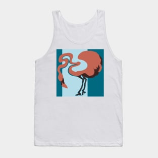 Flamingo Silhouette Tank Top